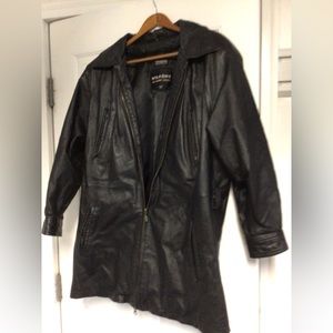 Mens small leather jacket.